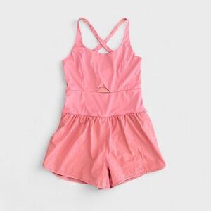 Pink Workout Romper